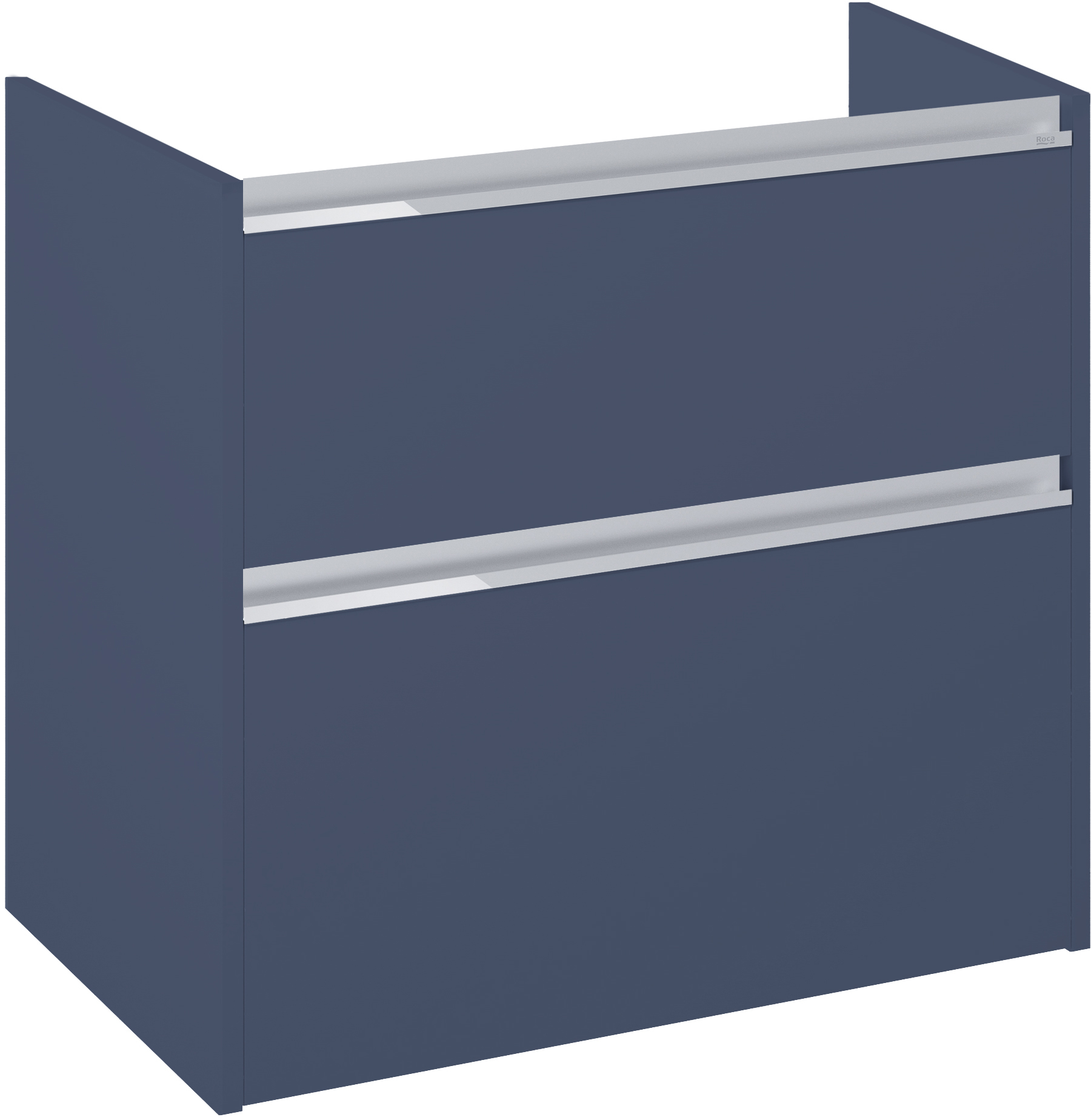 Roca Gap Pro szekrény 78.5x45.1x63.5 cm mosdókagyló alá akasztható kék A857899538