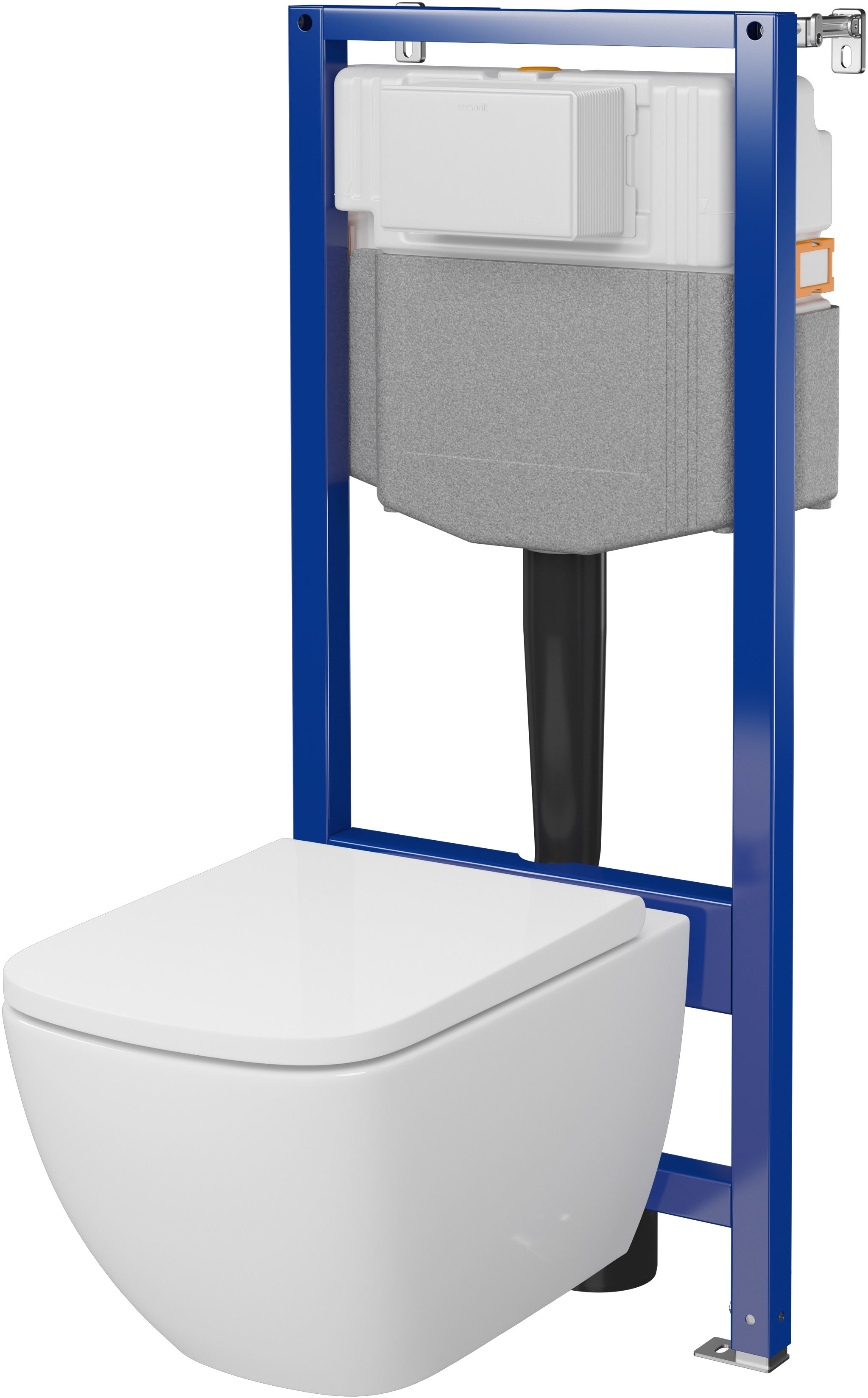 Cersanit Zen wc-keret tálal és ülőkével igen S701-887