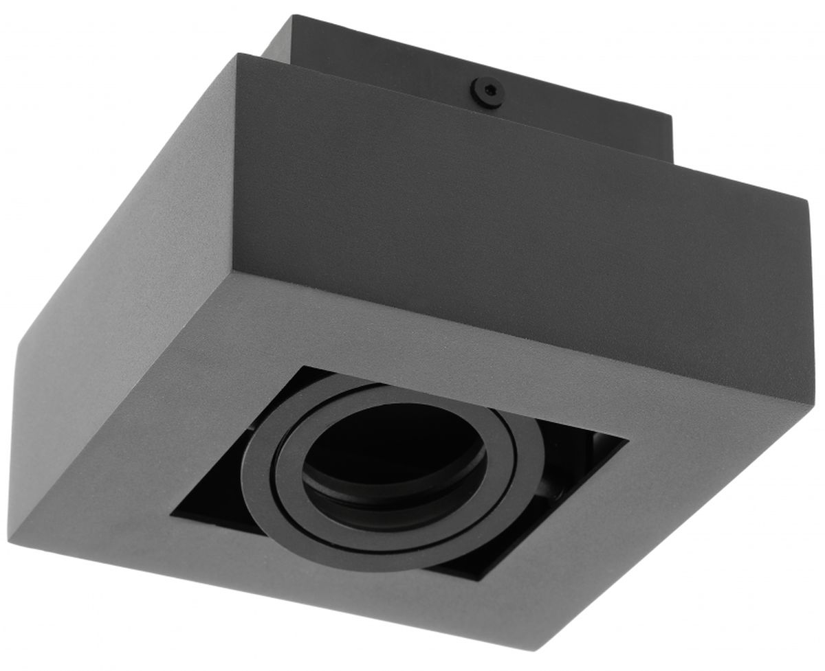 GTV Aster beépített lámpa 1x50 W fekete OS-AS1GU10-10