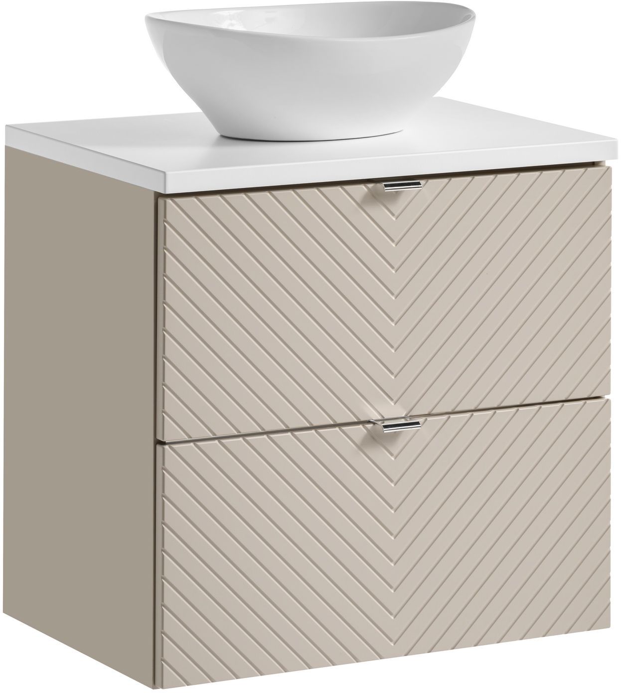 Készlet szekrény Comad Viva Cashmere VIVA CASHMERE 82-60-2S, pult Comad Nova White NOVA WHITE 89-60, UN-LOLA-GW