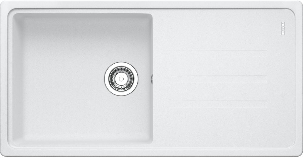 Franke Malta gránit mosogató 97x50 cm fehér 114.0700.137