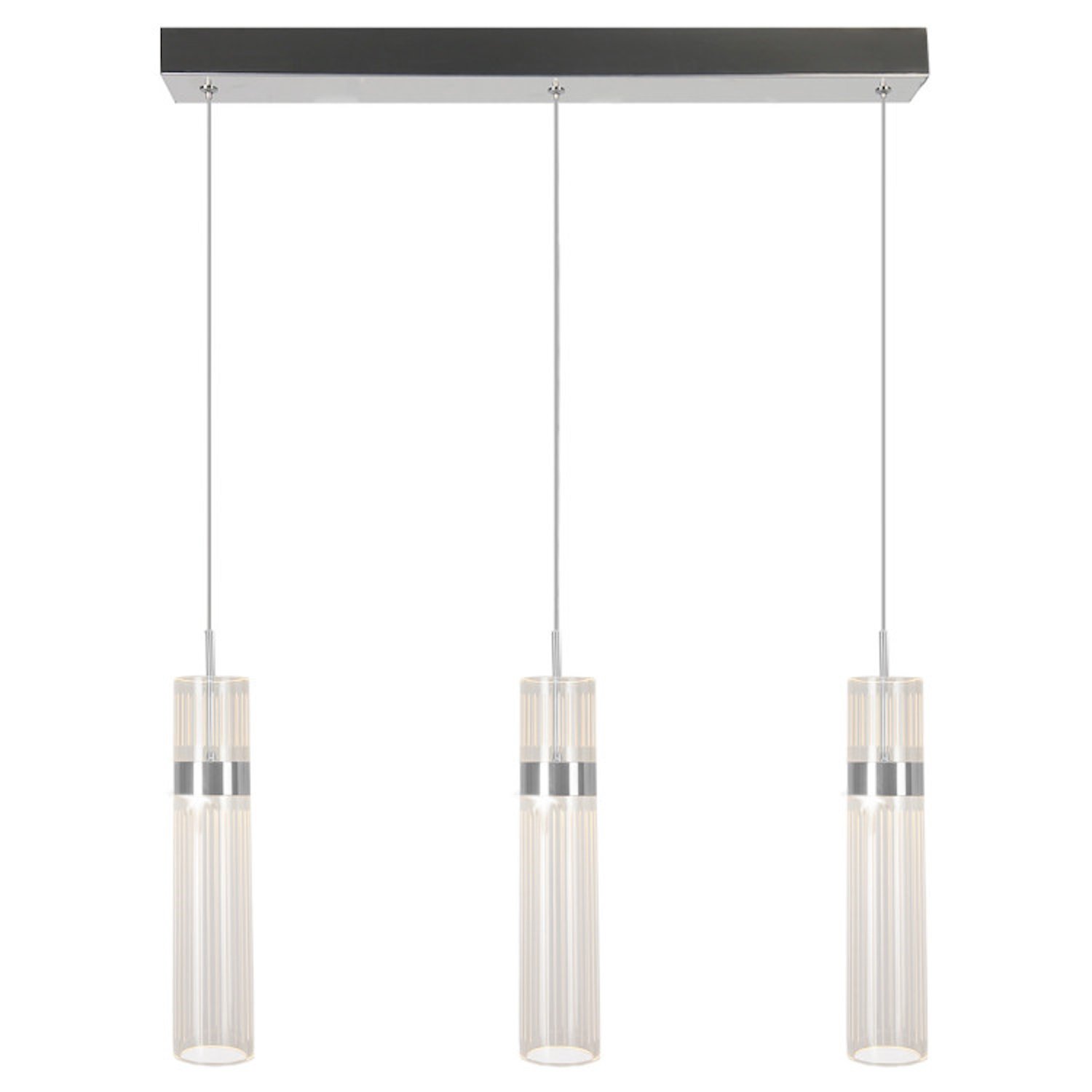 Light Prestige Ambiente függőlámpa 3x6 W króm LP15103LCH