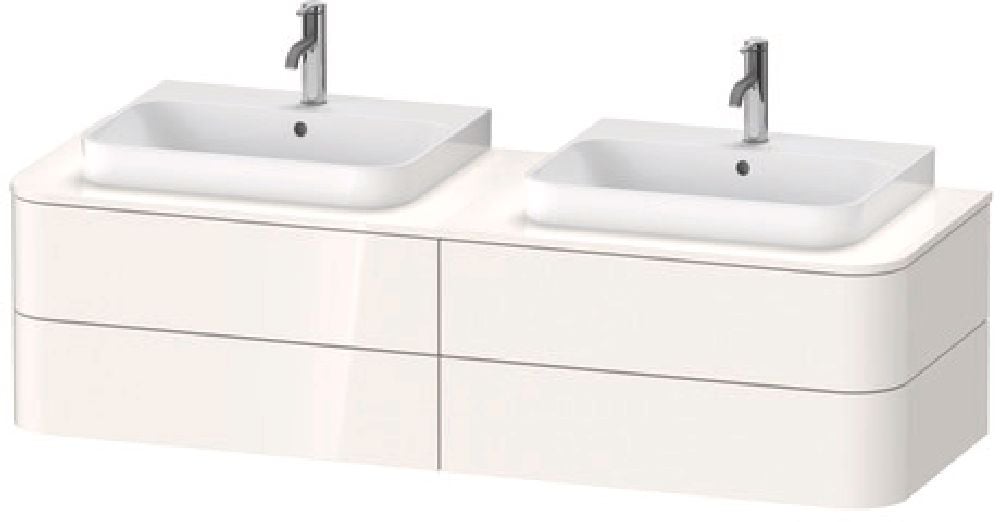 Duravit Happy D.2 szekrény 160x55x40.8 cm mosdókagyló alá akasztható HP4964B6969