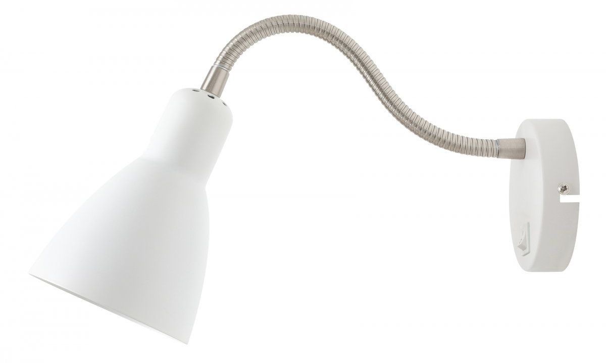 GTV Etore oldalfali lámpa 1x25 W fehér OS-ETO-E27-00-DEC