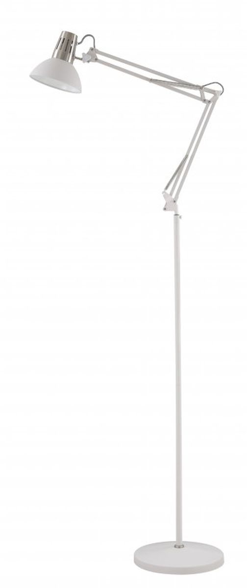 GTV Artemia állólámpa 1x40 W fehér-ezüst LP-ART-F-E27-00-DEC