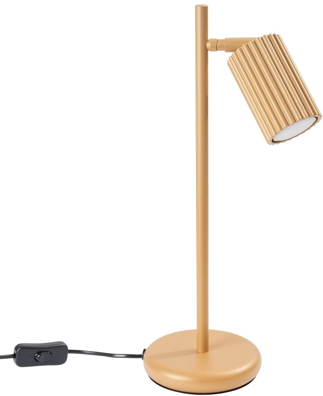 Sollux Lighting Karbon asztali lámpa 1x10 W arany SL.1567