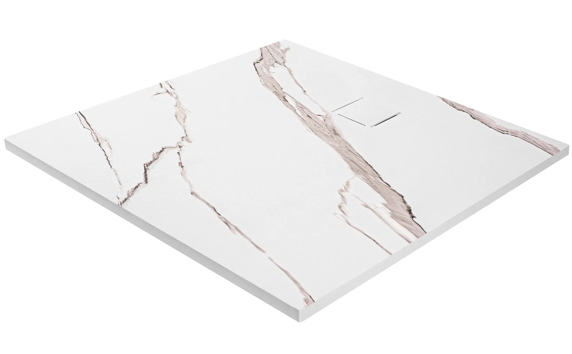 Rea Magnum négyzet alakú zuhanytálca 90x90 cm fehér REA-K7005