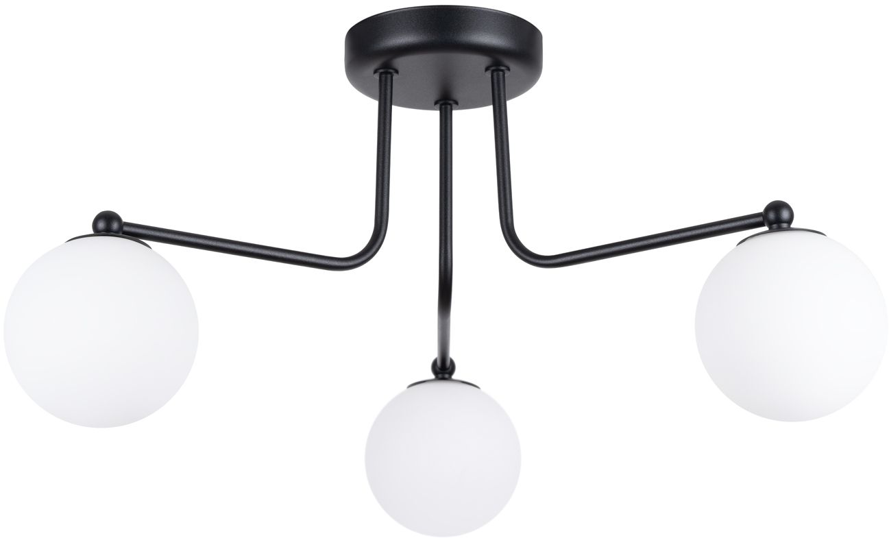 Sollux Lighting Astral mennyezeti lámpa 3x8 W fehér-fekete SL.1662