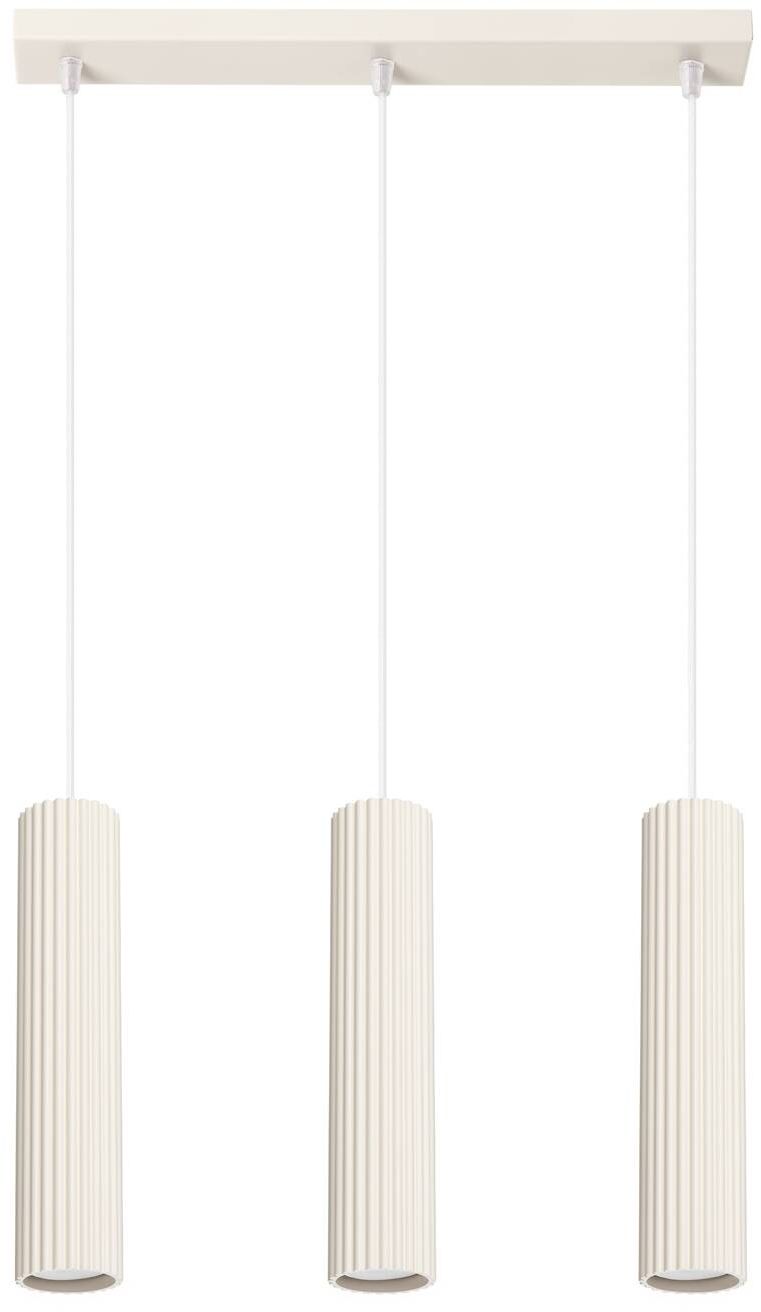 Sollux Lighting Karbon függőlámpa 3x10 W bézs SL.1594