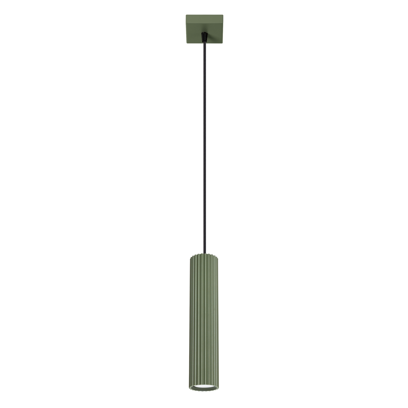 Sollux Lighting Karbon függőlámpa 1x10 W zöld SL.1611