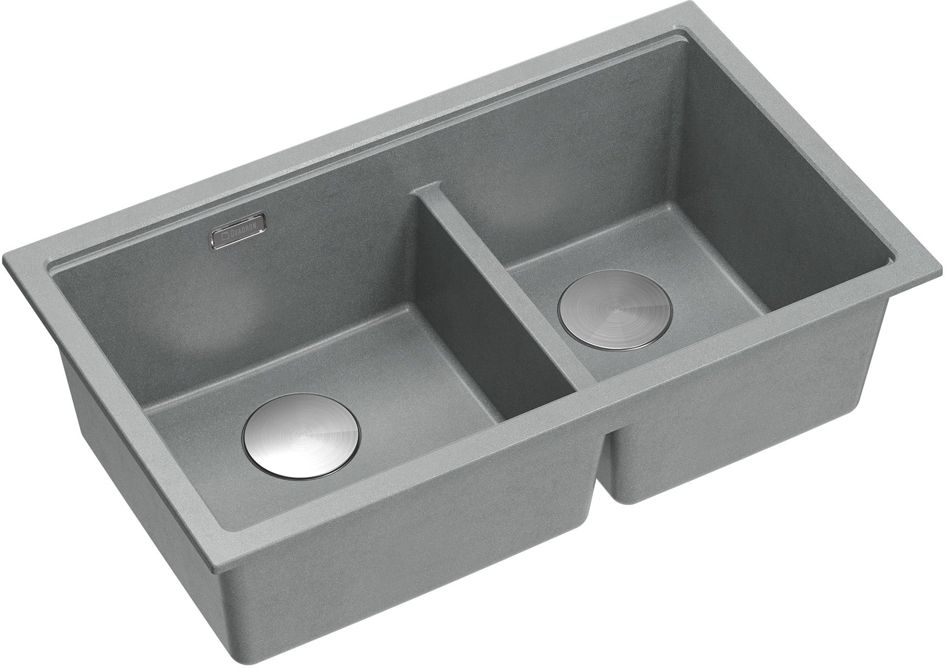 Quadron Logan graniteq mosogató 76x45 cm szürke/grafit/onix HQL7645U5_BS_U