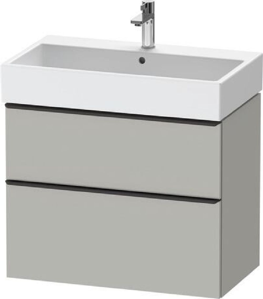 Duravit D-Neo szekrény 78.4x44.2x62.5 cm mosdókagyló alá akasztható DE4373004070000