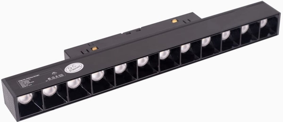 MaxLight Magnetic mágneses lámpa 1x12 W fekete M0004N