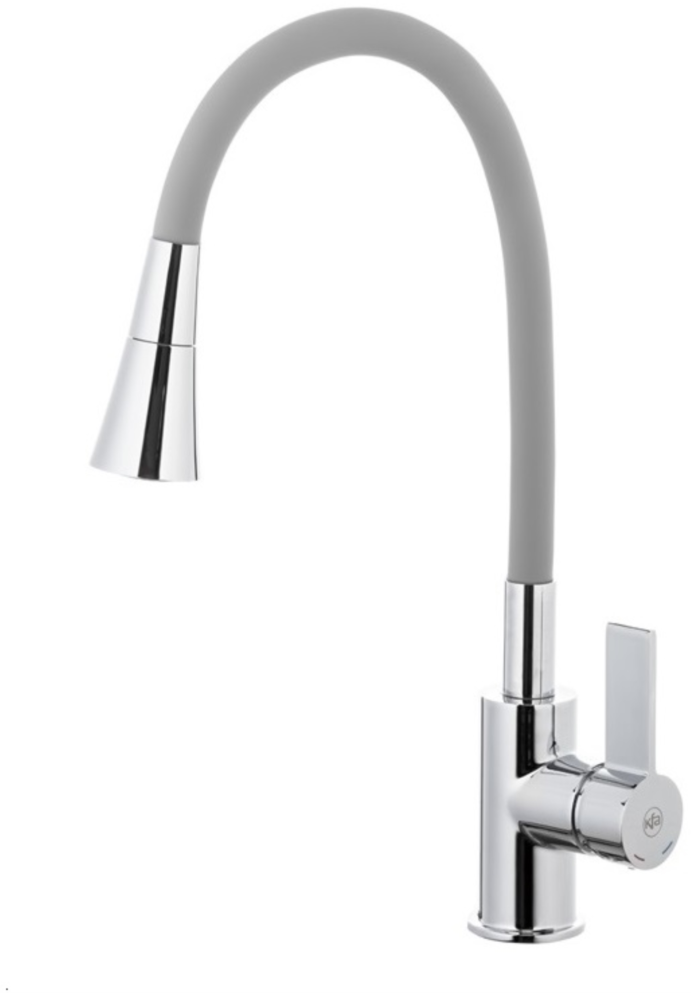 KFA Armatura Rumba konyhai csaptelep álló króm-grafit/szürke 6553-925-63