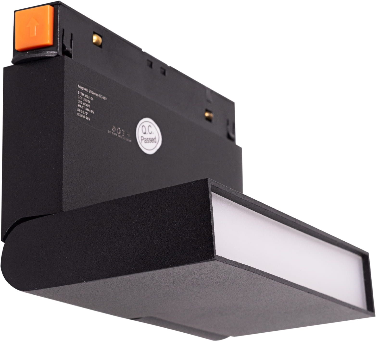 MaxLight Magnetic mágneses lámpa 1x6 W fekete M0007D