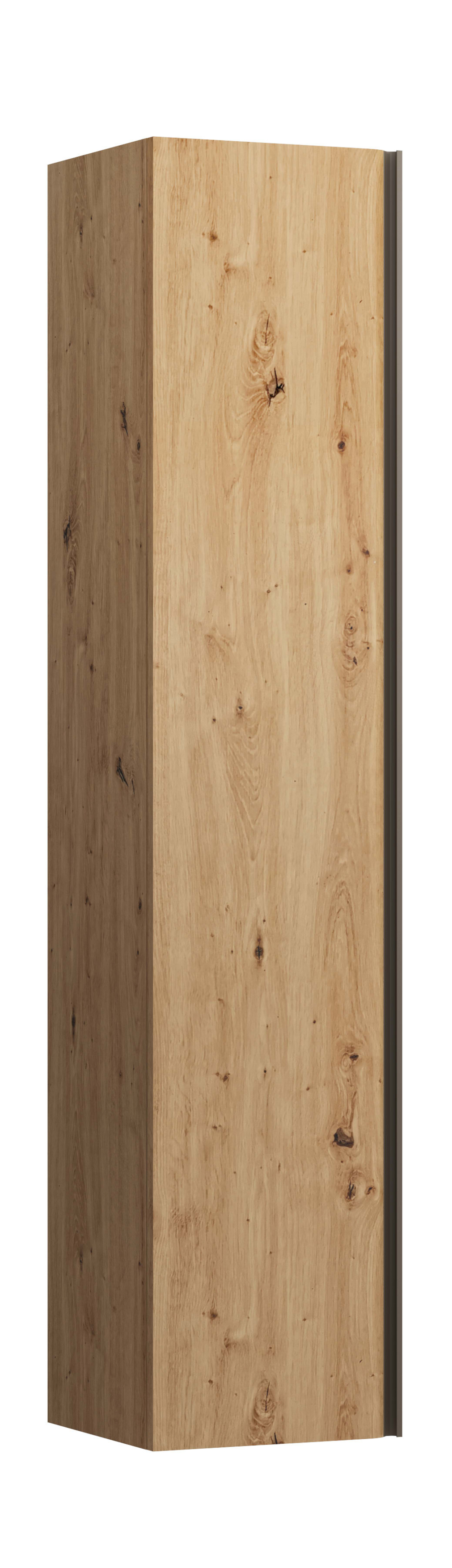 Laufen Meda szekrény 35.5x35.3x165 cm oldalra akasztható tölgy H4216510112671