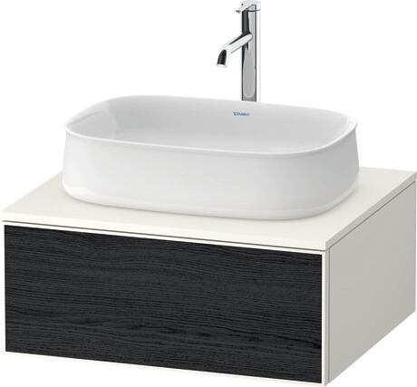 Duravit Zencha szekrény 65x55x28.1 cm mosdókagyló alá akasztható grafit ZE4810063800000