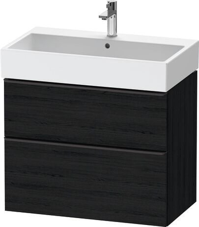 Duravit D-Neo szekrény 78.4x44.2x62.5 cm mosdókagyló alá akasztható tölgy DE437301616