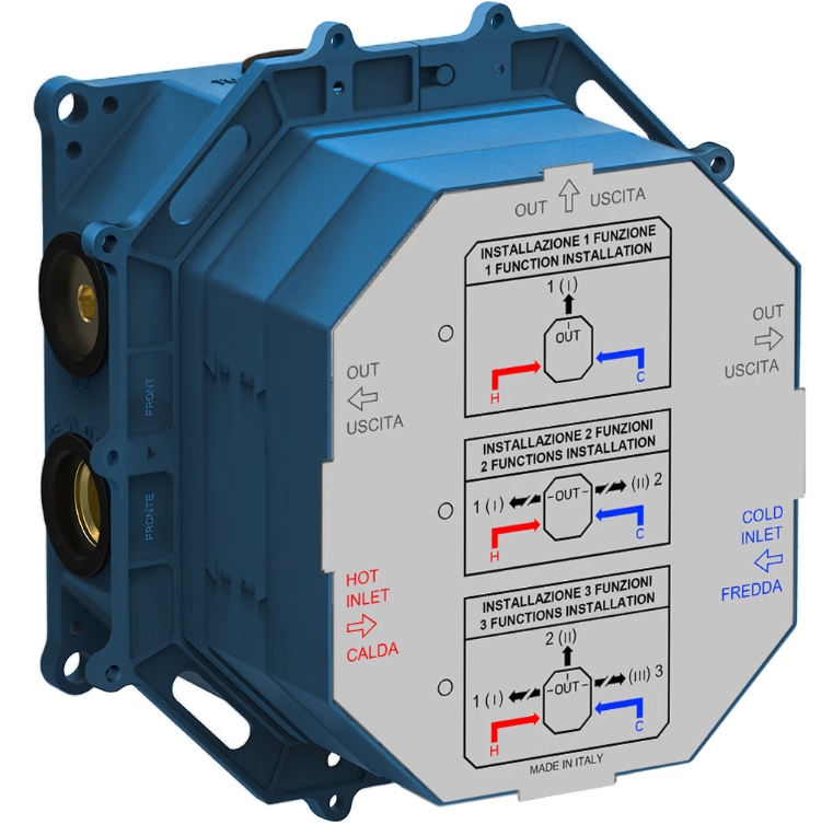 Kronenbach Smart Push falsík alatti csaptelep elem 01900190KBN