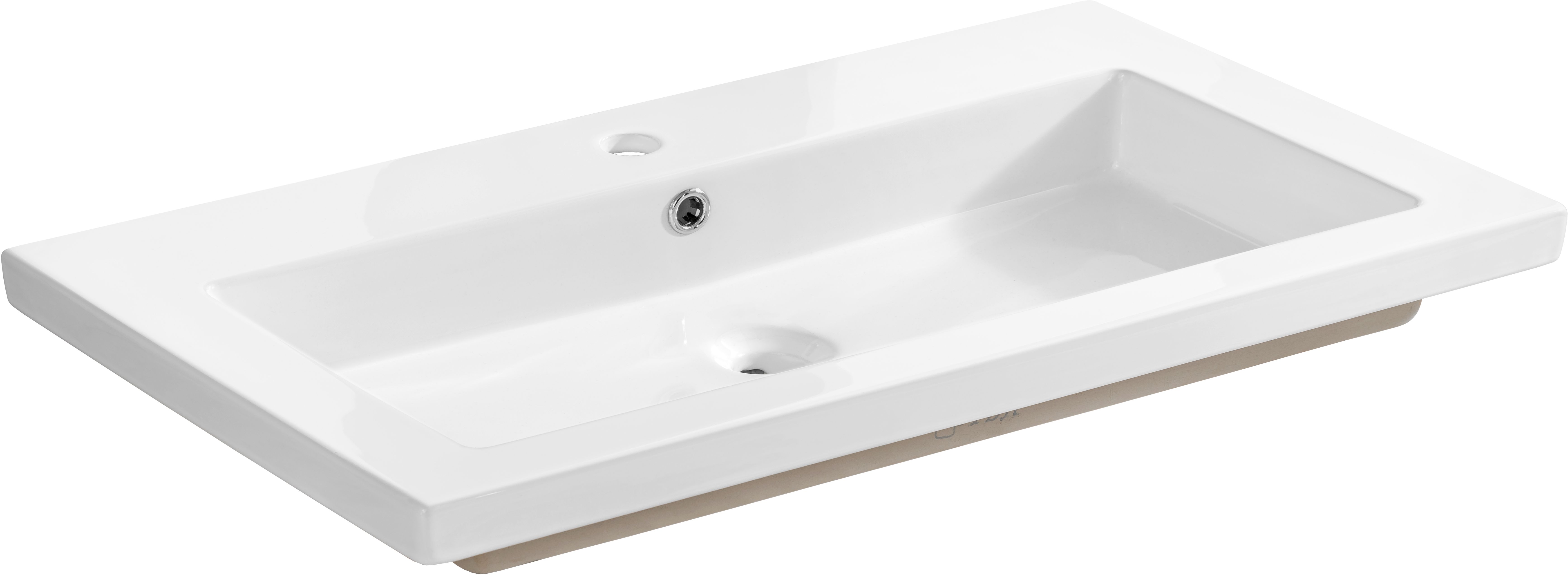 Comad Spirit mosdótál 81x46 cm négyszögletes beépíthető fehér UM-8070 SPIRIT 80