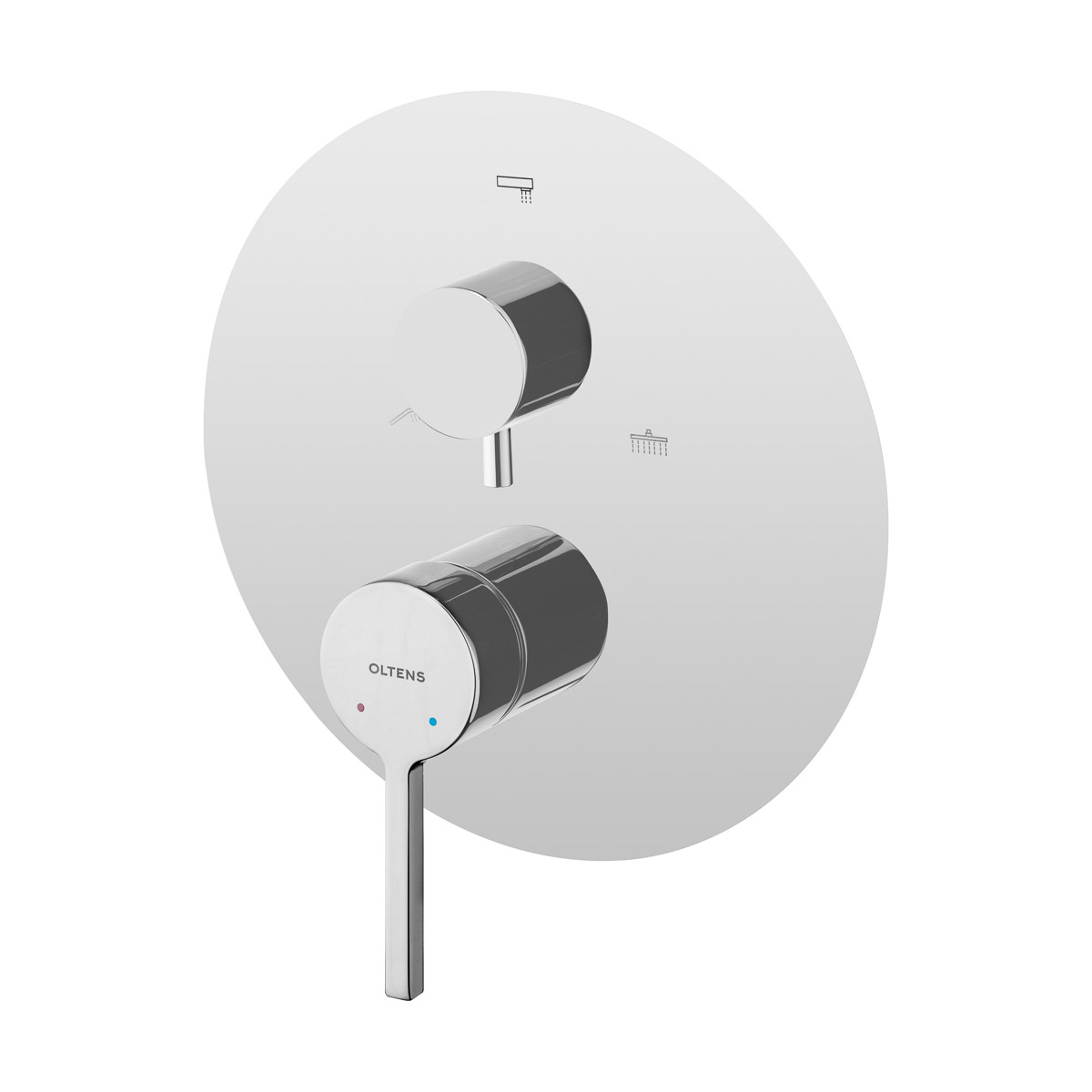 Oltens Rann kád és zuhany csaptelep süllyesztett króm 34111100