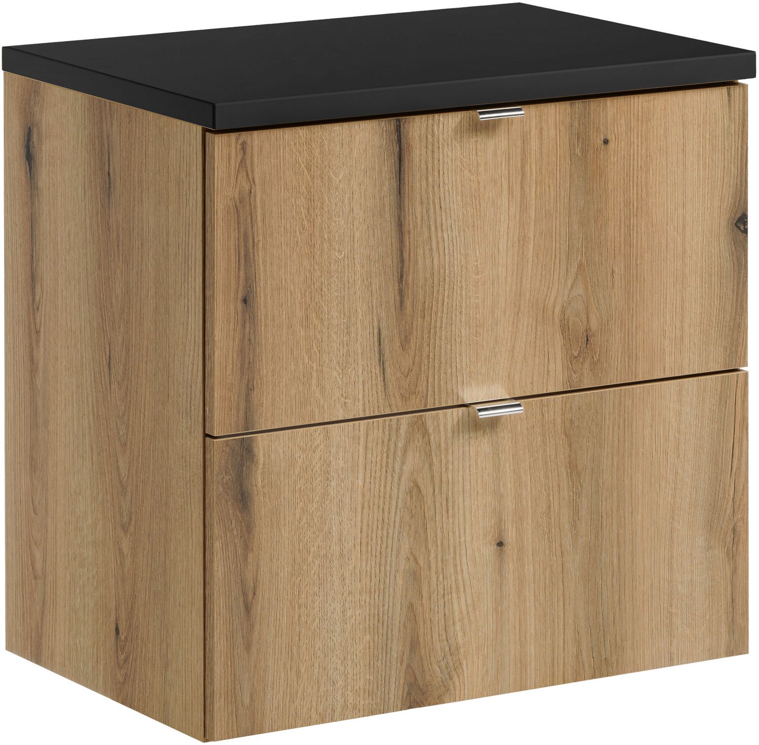 Készlet szekrény Comad Nova Oak NOVA OAK A 82-60-2S, pult Comad Nova Black NOVA BLACK B 89-60