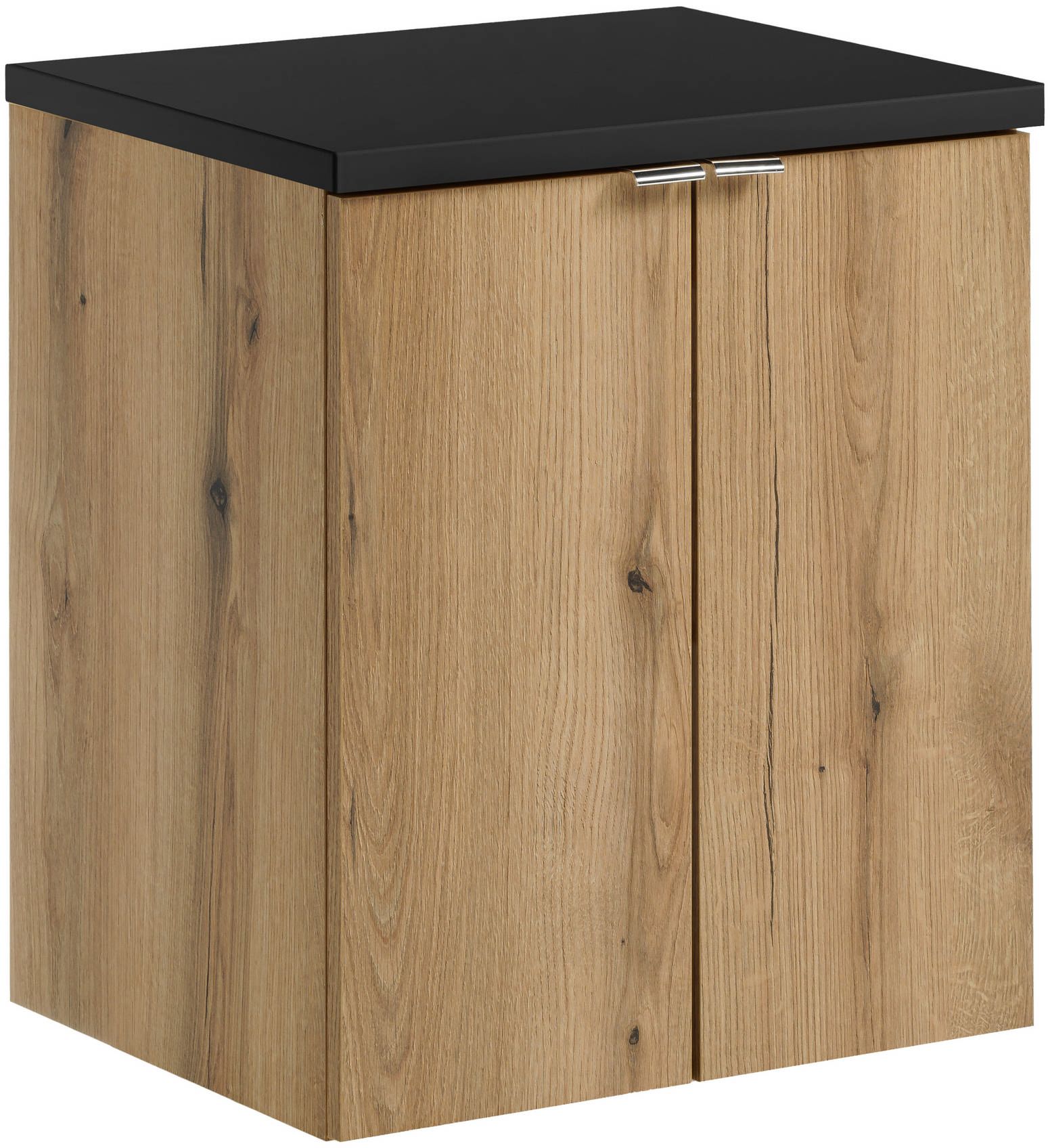 Készlet szekrény Comad Nova Oak NOVA OAK A 82-50-2D, pult Comad Nova Black NOVA BLACK B 89-50