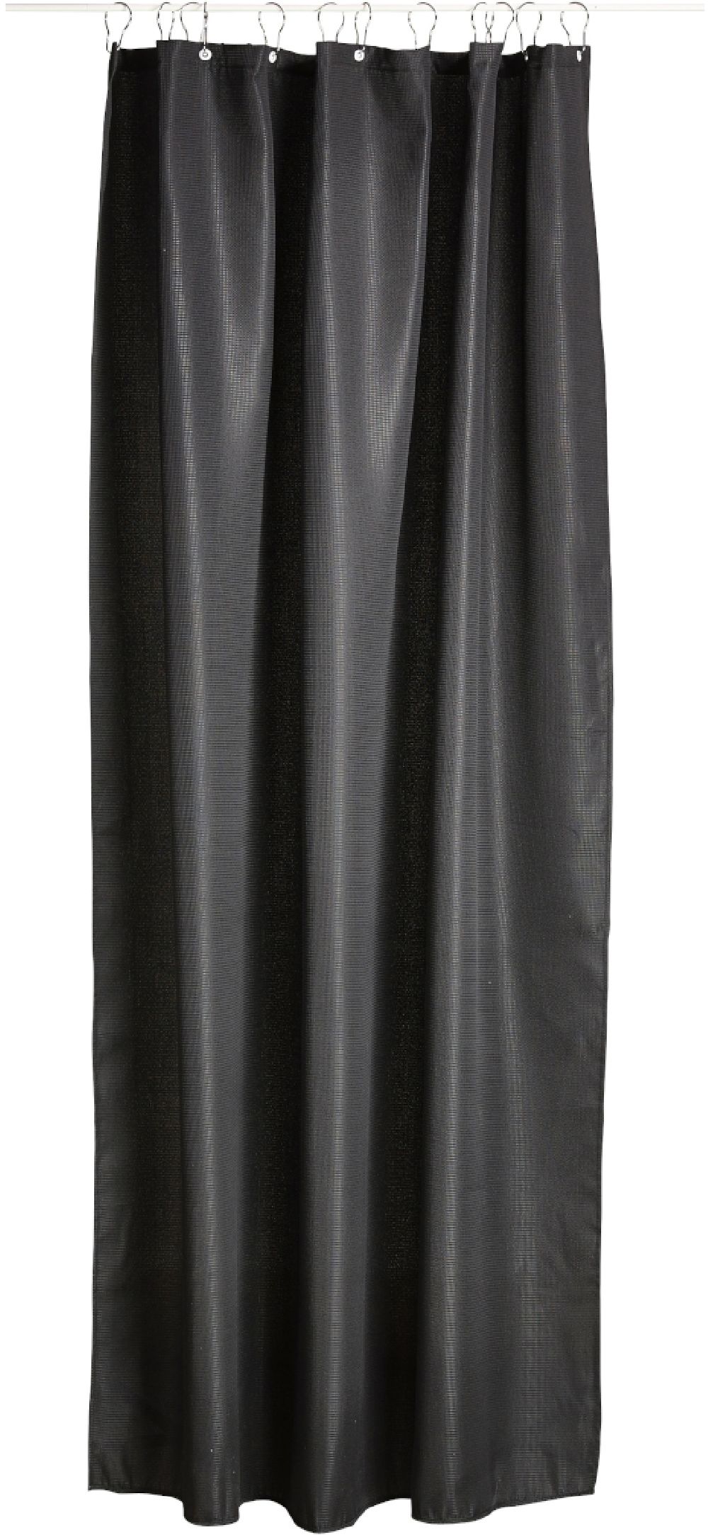 Zone Denmark Lux zuhanyfüggöny 200x180 cm fekete 330127