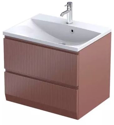 Oristo Brylant szekrény 59.6x45.5x50 cm mosdókagyló alá akasztható OR36-SD2S-60-19R