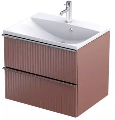 Oristo Etna szekrény 59.6x45.5x50 cm mosdókagyló alá akasztható OR52-SD2S-60-19R