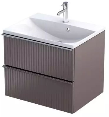 Oristo Etna szekrény 59.6x45.5x50 cm mosdókagyló alá akasztható OR52-SD2S-60-21R