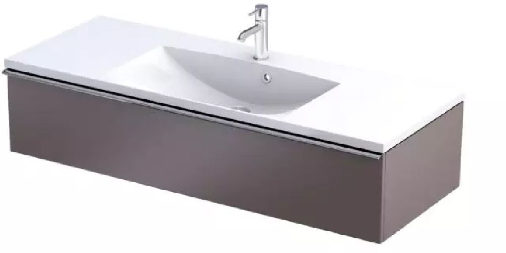 Oristo Etna szekrény 119.6x45.5x25 cm mosdókagyló alá akasztható OR52-SD1S-120-21