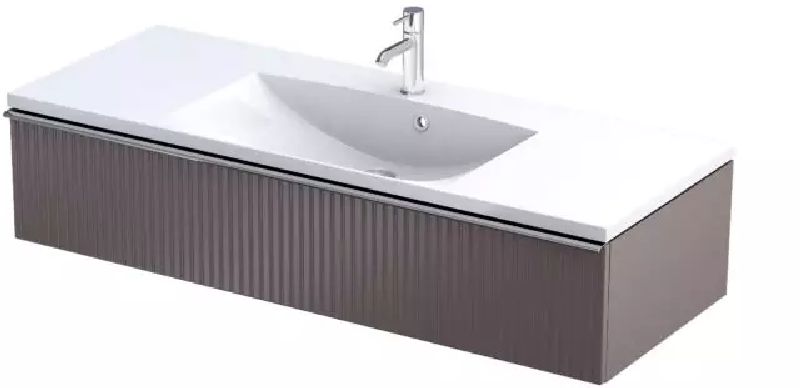 Oristo Etna szekrény 119.6x45.5x25 cm mosdókagyló alá akasztható OR52-SD1S-120-21R