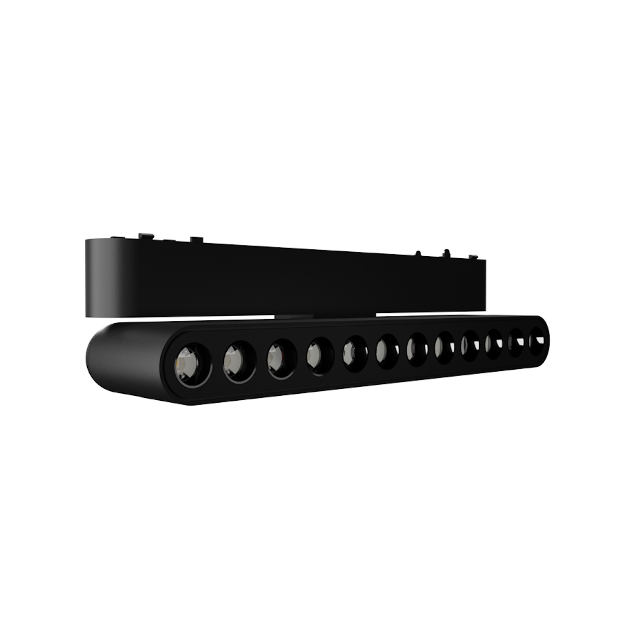 Light Prestige Magnetic Slim mágneses lámpa 1x12 W fekete LP-616-MAG SLIM 12W 3WH
