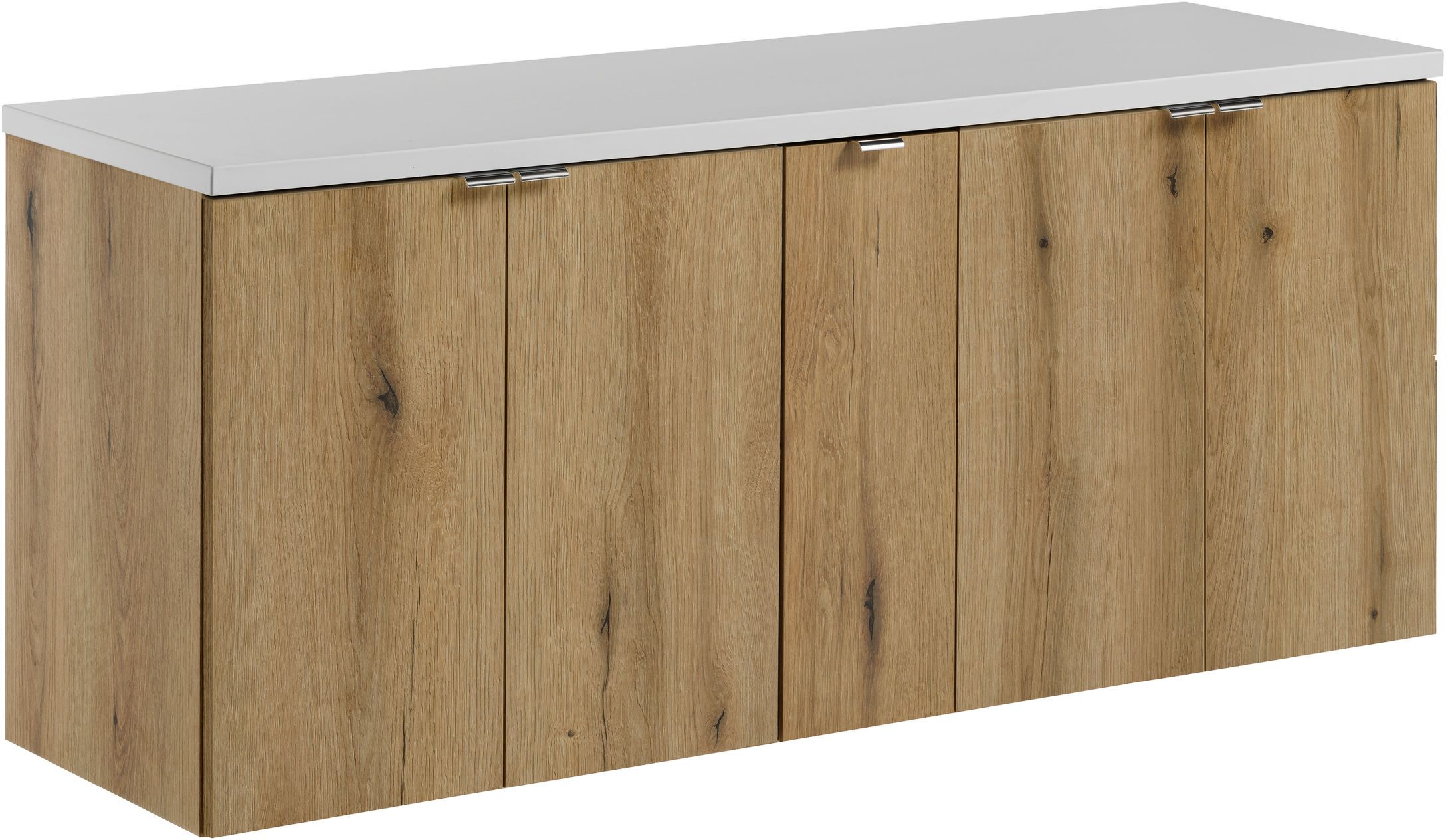 Készlet pult Comad Nova White NOVA WHITE 89-140, szekrény Comad Nova Oak NOVA OAK A 82-60-2D, NOVA OAK A 81-20-1D(W81-01A)