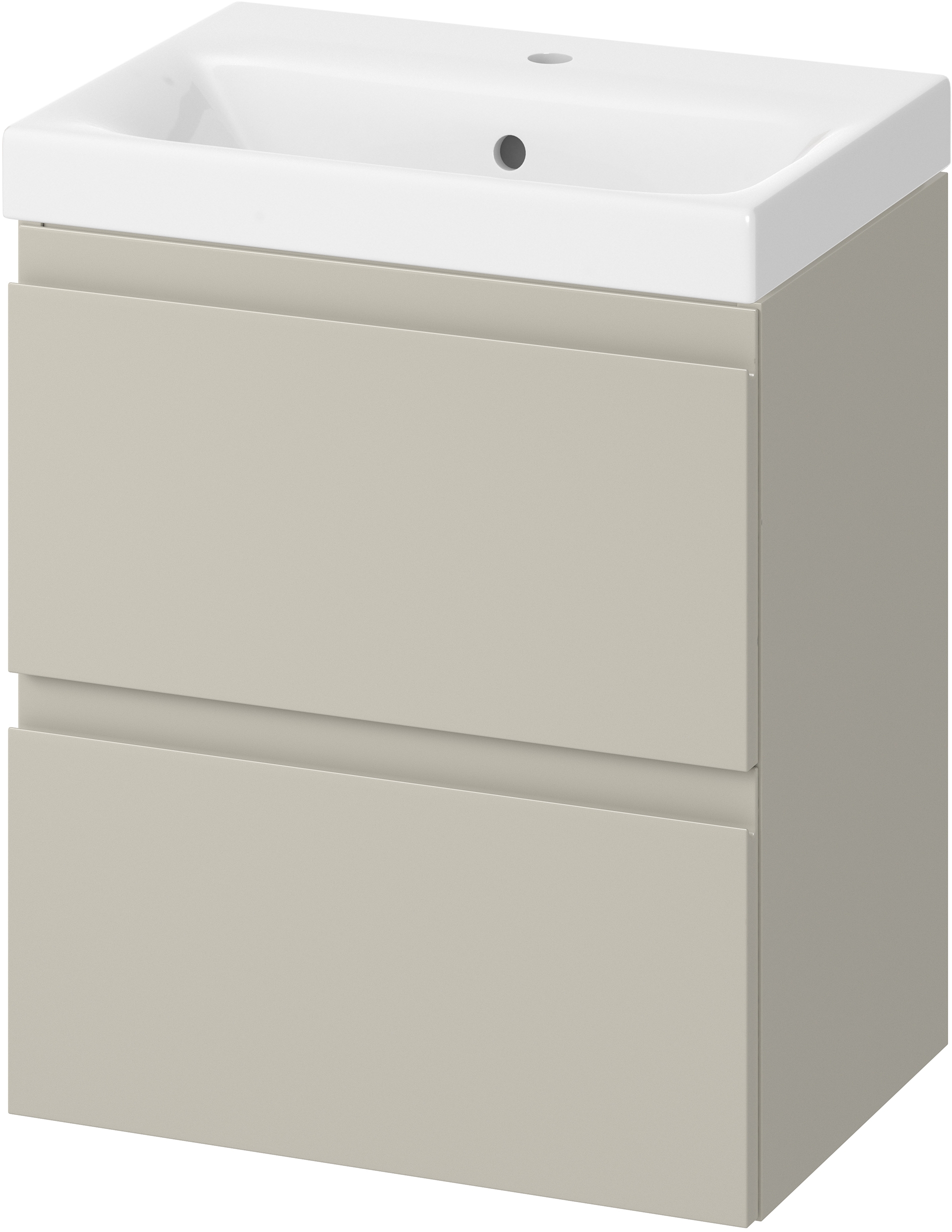 Cersanit Moduo mosdó szekrénnyel 50 cm bézs S801-593