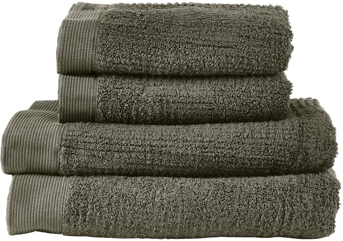 Zone Denmark Classic törülközőkészlet 140x70 cm pamut zöld 28639