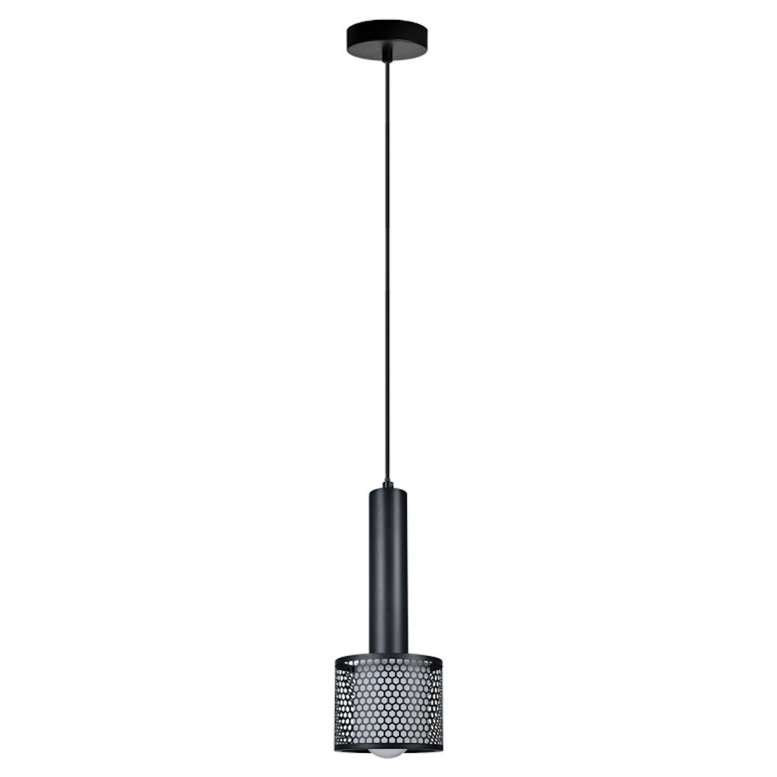 Light Prestige Amo függőlámpa 1x15 W fekete LP-0702/1P BK