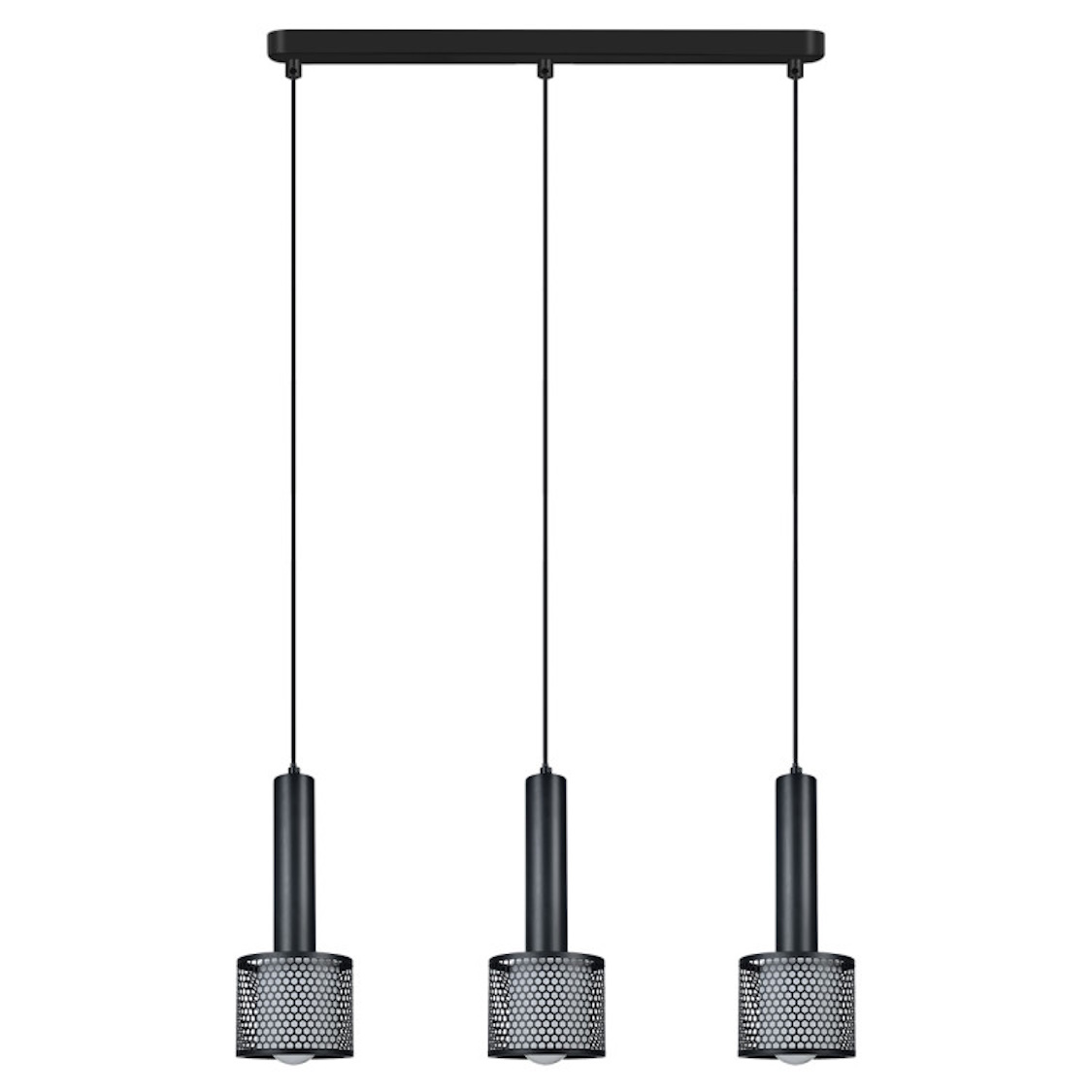 Light Prestige Amo függőlámpa 3x15 W fekete LP-0702/3L BK