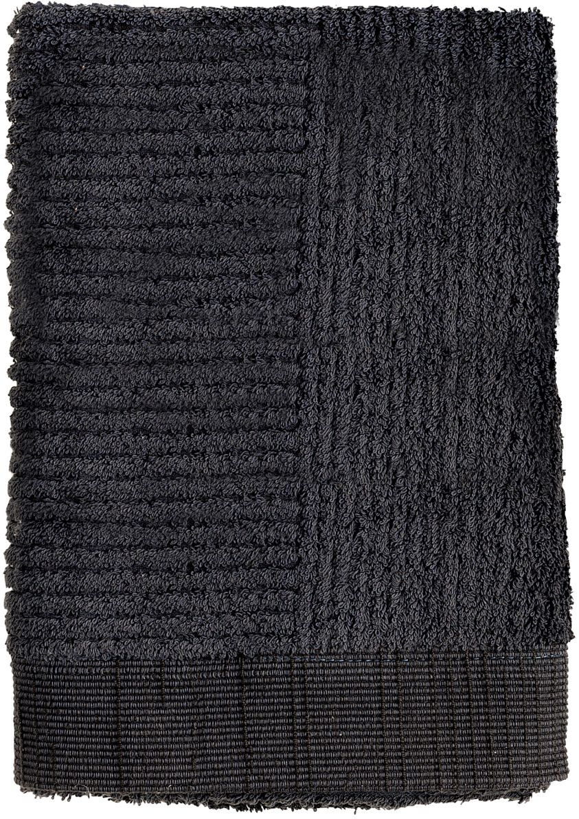 Zone Denmark Classic törölköző 70x50 cm pamut fekete 330092