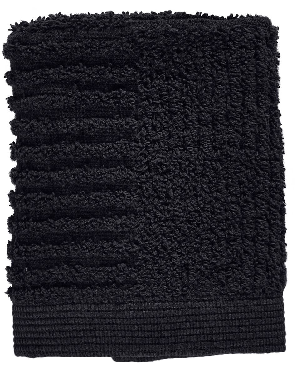Zone Denmark Classic törölköző 30x30 cm pamut fekete 330492