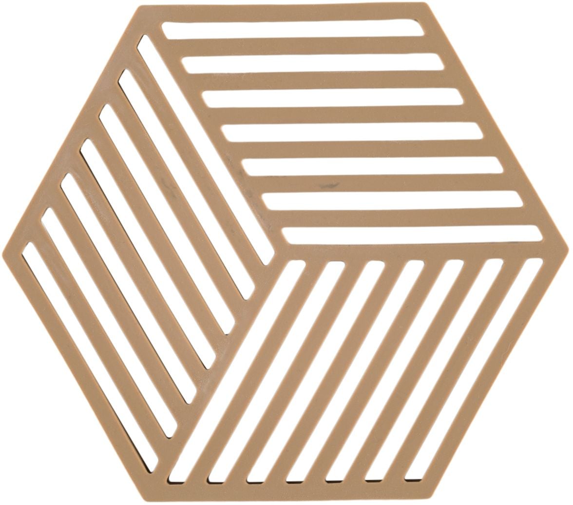 Zone Denmark Hexagon konyhai állvány 16x14x cm barna 24347