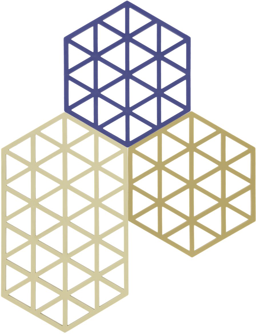 Zone Denmark Triangles konyhai állvány 24x14x cm szines 32706