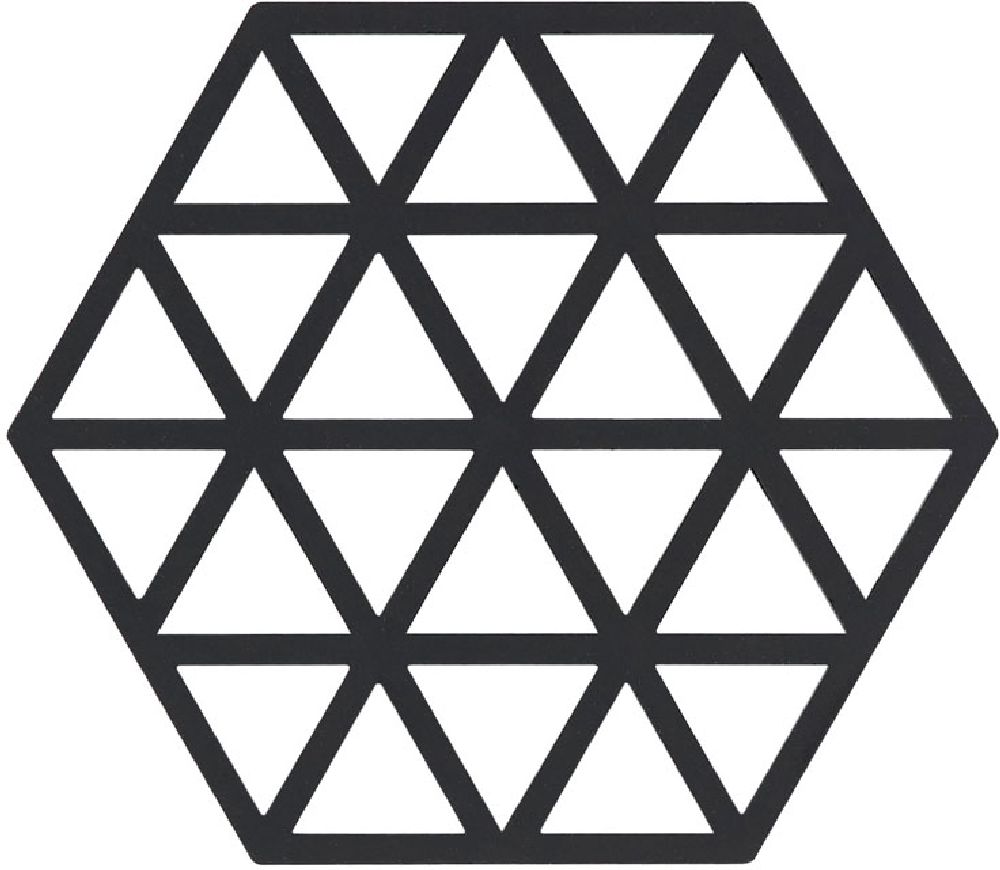 Zone Denmark Triangles konyhai állvány 16x14x1 cm fekete 330225