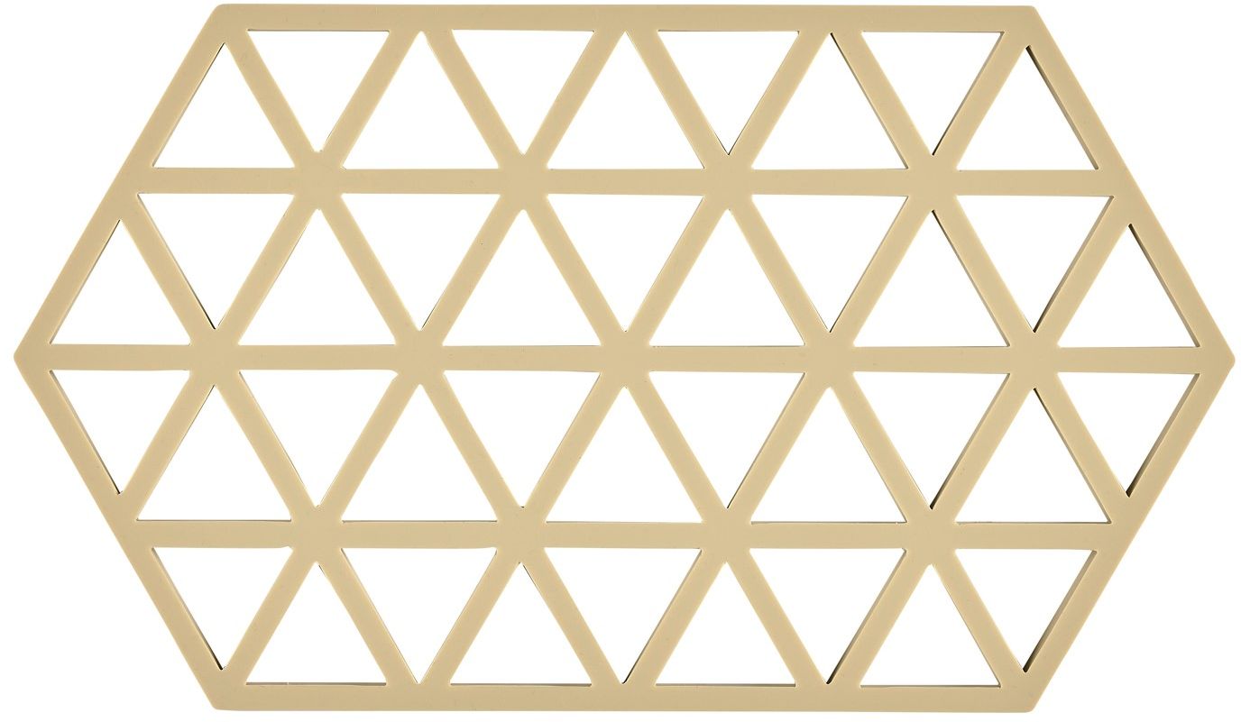 Zone Denmark Triangles konyhai állvány 38x24x1 cm bézs 12430