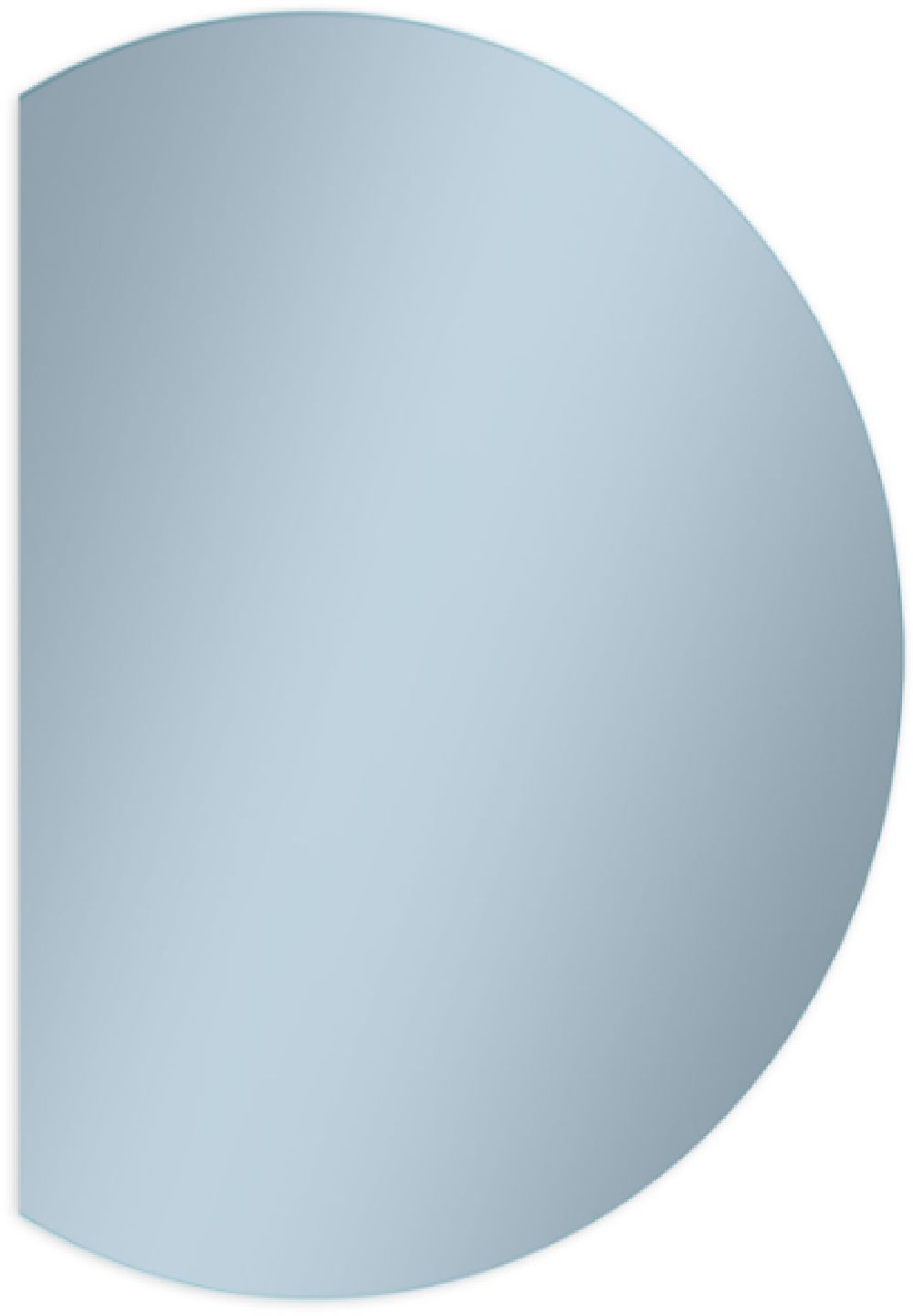Venti Moon tükör 65x90 cm világítással 5907459662948