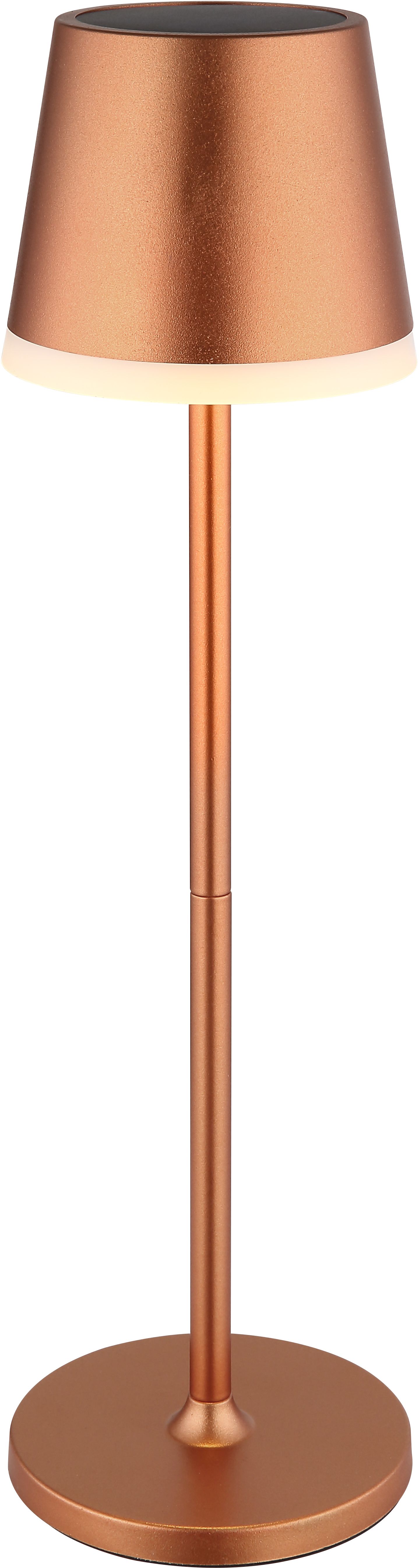 Globo Lighting Solar napelemes asztali lámpa 1x0.06 W sárgaréz 36637RM