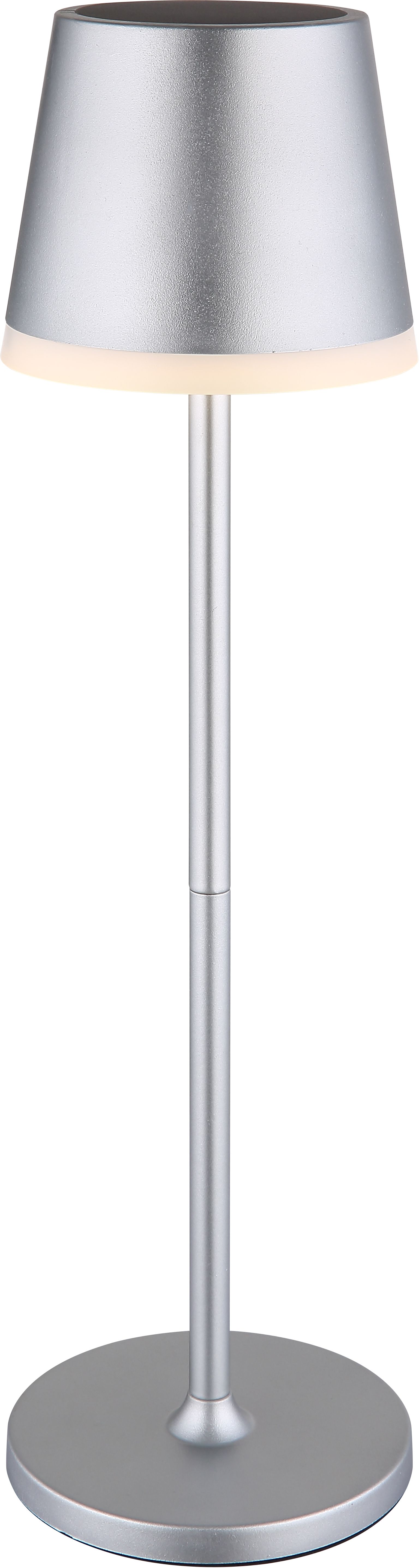 Globo Lighting Solar napelemes asztali lámpa 1x0.06 W ezüst 36637SM