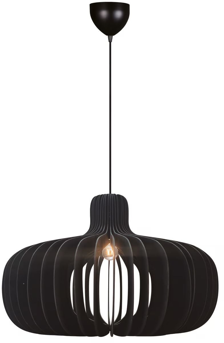 Nordlux Hazo függőlámpa 1x60 W fekete 2512073003