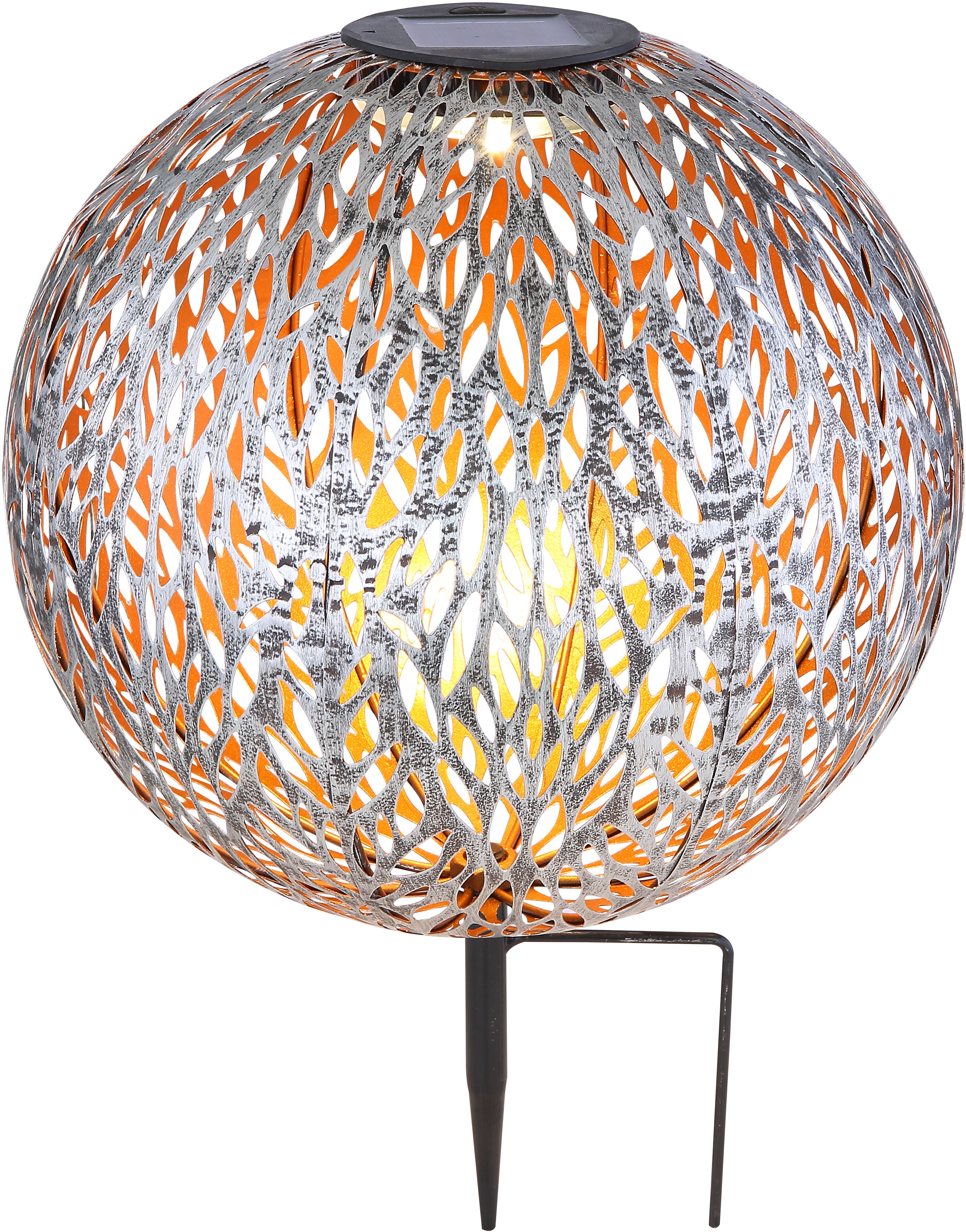 Globo Lighting Solar kerti álló lámpa 1x0.06 W arany-ezüst 33627